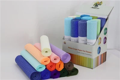 Papier krepowy na kwiaty papierowe
