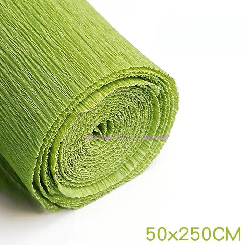 Wrinkled Crepe Paper